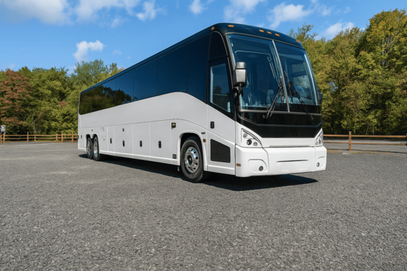 Petaluma Charter Bus 56 Passenger Charter Bus