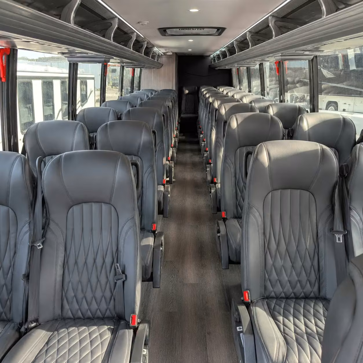 25 passenger minibus interior