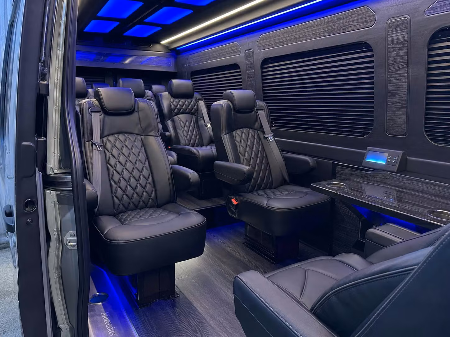 sprinter van transportation for groups and events across petaluma