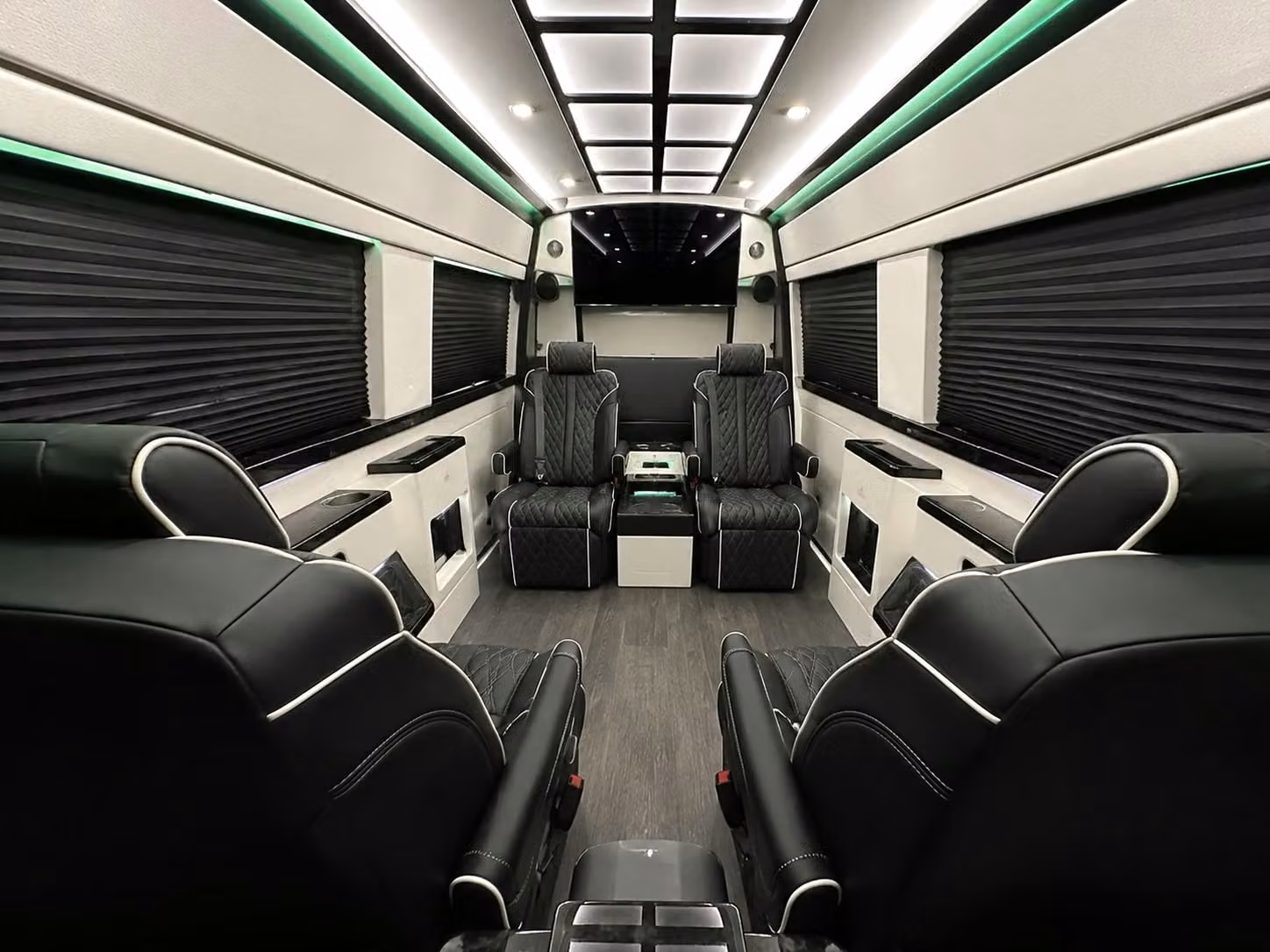 sprinter van with driver interior